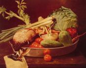 威廉梅里特查斯 - Still Life with Vegetable